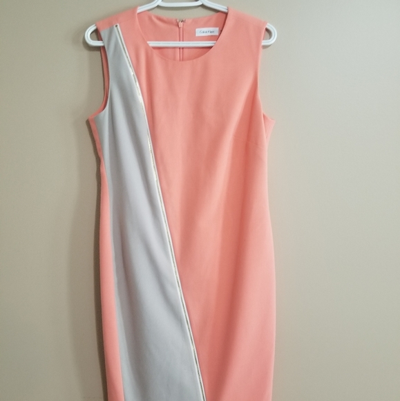 Calvin Klein Sleeveless Dress Size 10 - Picture 1 of 8